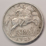 10 centimos 1941 VF, Španija