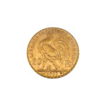 (15069) Zlatnik 20 Francs 1902 21K 900/1000; masa=6.45g