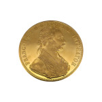 (15244) Zlatnik štirikratni dukat 986/1000; masa=13.96g