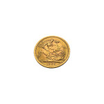 (16489) Zlatnik Sovereign 22K 916/1000; masa=7.99g