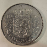 2 1/2  gulden 1970, VF, Nizozemska