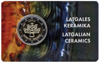 2 € Latvija 2020 – zbirateljski kovanec Latgallian Ceramics