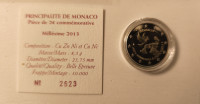 2 euro Monaco 2013 Uno proof