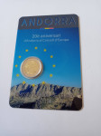 2€ KOVANEC ANDORA 2014 COUNCIL OF EUROPE