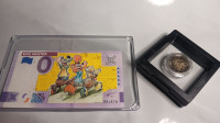 2€ Miki Muster PROOF+bankovec