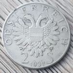 2 šiling 1937 Avstrija vf