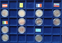 2€ SPOMINSKI KOVANCI UNC V ZAŠČITNIH KAPSULAH 2004 - 2007