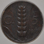 Italija 5 Centesimi 1919 R [001726]