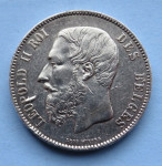 5 Francs - 1875 - Srebrnik