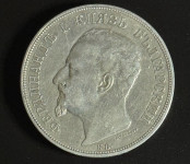 5 Leva - Ferdinand I - 1892 - Srebrnik