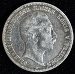 5 Mark - William II - 1902 A - Srebrnik