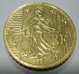 50 euro cent Francija 2001 z napako