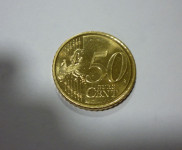 50 euro cent Slovenija 2007 z napako