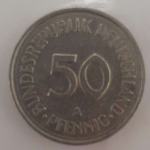 50 pfenning 1990 A Nemčija