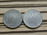 Albanija 1 lek 1939 - magnetni