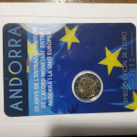 Andorra 2 evro UNC/kartica