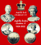 Angleški kralj CHARLES III, Kraljice Kraljica Elizabeta II