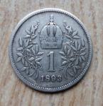 Avstrija 1 krona 1983 srebrnik