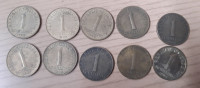 AVSTRIJA 1 Schilling 20 različnih kovancev