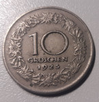 AVSTRIJA 10 groschen 1925