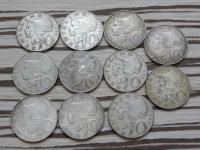 Avstrija 10 šilingov 1957,58.