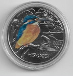Avstrija 3 € Eisvogel 2007
