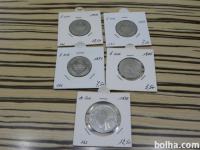 Avstrija 5 šilingov 1969 - proof