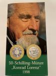 Avstrija 50 Shilling 1998-Konrad Lorenz