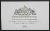 AVSTRIJA PROOF SET KOVANCEV LETNIK 1990