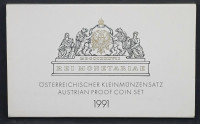 AVSTRIJA PROOF SET KOVANCEV LETNIK 1991