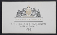 AVSTRIJA SET KOVANCEV LETNIK 1992