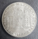 AVSTRIJA - srebrnik 25 šilingov 1968 - Lukas von Hildebrandt