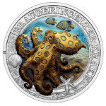 Avstrijski kovanec THE BLUE-RINGED OCTOPUS
