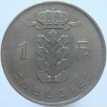 LaZooRo: Belgija 1 Franc 1951 XF/UNC