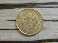 Belgija 20 frankov 1882