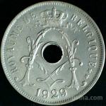 LaZooRo: Belgija 25 Centimes 1929 XF/UNC