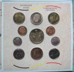 LaZooRo: Belgija FDC set 1990 50 Centimes - 50 Francs 10 kovancev