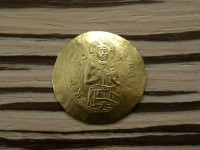 Bizanc - zlatnik Alexis III. 1195-1203
