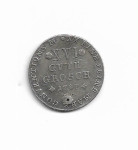 Brunswick-Wolfenbüttel, 16 Gute Groschen 1787 srebro 13,7 grama