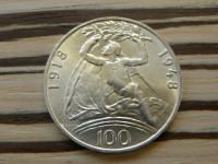 Češkoslovaška 100 korun 1948