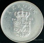 LaZooRo: Danska 1 Krone 1963 UNC a