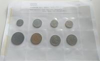 DANSKA 1947-1972 set 8 razlicnih kovancev