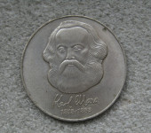 DDR 20 mark Karl Marx 1983
