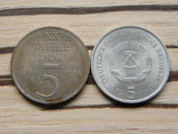 DDR 5 mark 1969 ali 1972