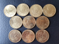 Euro/evro kovanci-50 centov Vatikan set 2010-2019