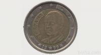 Euro kovanec 2 eur Španija 1999