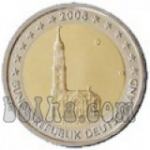 euro nemčija spominski kovanec 2008 f-UNC