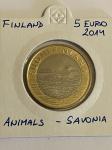 Finska 5 Evro 2014 Animals Savonia