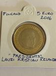Finska 5 Evro 2016 President Lauri Kristian Relander