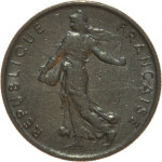 Francija 1/2 Franc 1971 [000538]
